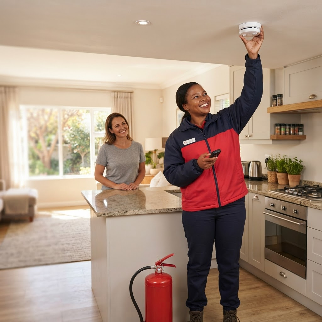 Jero Fire Solutions certified fire safety technician in Centurion